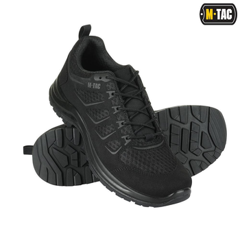 Тактичні сітчасті кросівки M-Tac Iva Black чорні 39