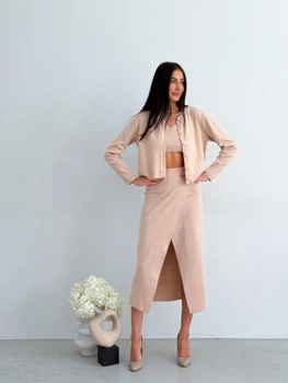 Кардиган жіночій Беж "Kayla" L-XL