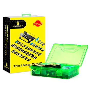 Набір датчиків Arduino навчальний Keyestudio 37 в 1 Жовтий (1014-189-00)