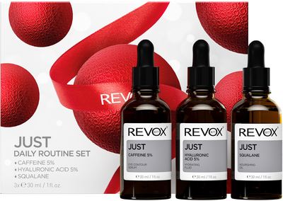 Подарунковий набір для догляду за обличчям Revox B77 Just Daily Routine 3х30 мл (5060565106291)