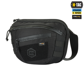 Сумка M-Tac Sphaera Hex Hardsling Bag Large з липучкою Elite Black