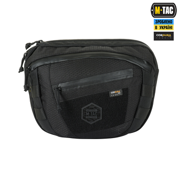 Сумка M-Tac Sphaera Hex Hardsling Bag Large з липучкою Elite Black