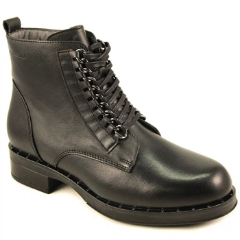 Женские анатомические ботинки Forelli 51152-G черные 36