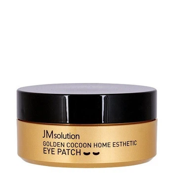 Гідрогелеві патчі з протеїнами золотого шовкопряда JMsolution Golden Cocoon Home Esthetic Eye Patch 60шт