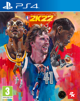 Гра PS4 NBA 2K22: 75th Anniversary Edition (Blu-Ray) (5026555429764)