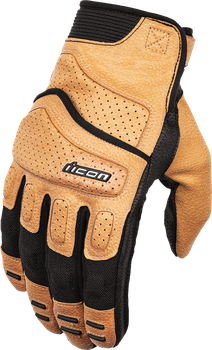 Моторукавички Icon Superduty3 CE, M, Коричневий/Чорний (2773182)