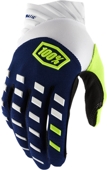 Моторукавички 100% Airmatic, M, Синій (2837843)