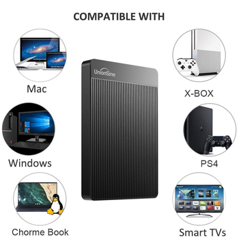 Жорсткий диск портативний 2,5” 500GB UnionSine HD2510 Data Pocket, USB3.0 (HD2510/500GB)