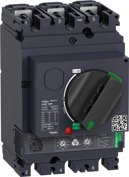 Автоматический выключатель защиты двигателя Schneider Electric TeSys GV5 150A 36kA (GV5P150F)