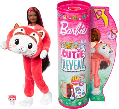 Lalka Mattel Barbie Cutie Reveal w kostiumie kota (0194735178711)