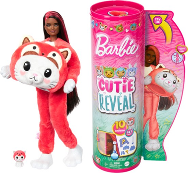 Lalka Mattel Barbie Cutie Reveal w kostiumie kota (0194735178711)