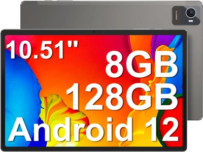 Планшет 10.51" Full HD Jumper EZpad M10Pro 8/128Gb 4G 2-SIM 8 ядер Android 12 7000 mAh Серый Factory Recertified g2