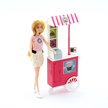 Lalka Sariel Doll z wózkiem ze słodkościami 29 cm (5903246438758)