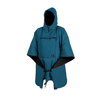 Пончо Helikon-Tex SWAGMAN ROLL - Climashield Apex 67g, Aqua blue (PO-SMR-NL-1H)