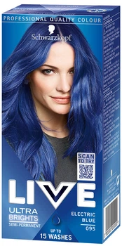 Фарба для волосся Schwarzkopf Live Ultra Brights 095 Electric Blue (9000101069969)
