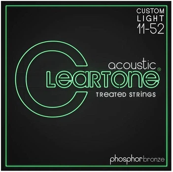 Струны для акустической гитары Cleartone 7411 Acoustic Phosphor Bronze Extra Light (11-52)