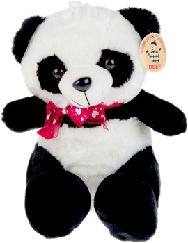 Maskotka Deef Panda z kokardą 26 cm (5901500235891)