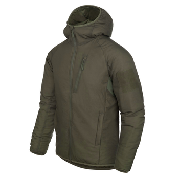Куртка Helikon-Tex WOLFHOUND Hoodie® - Climashield® Apex 67g, Taiga green 3XL/Regular (KU-WLH-NL-09)