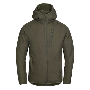 Куртка Helikon-Tex WOLFHOUND Hoodie® - Climashield® Apex 67g, Taiga green XS/Regular (KU-WLH-NL-09)