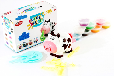 Zestaw kreatywny Mega Creative Colour Dough Krowa (5908275168331)