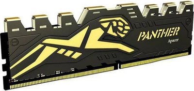 Модуль пам'яті Apacer DDR4 Panther Golden 16ГБ/3200МГц CL16 1.35В (AH4U16G32C28Y7GAA-1)