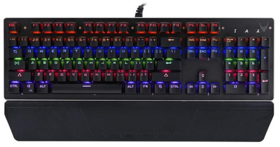 Клавіатура дротова VARR Fighter RGB USB Black (VMK3BK11)