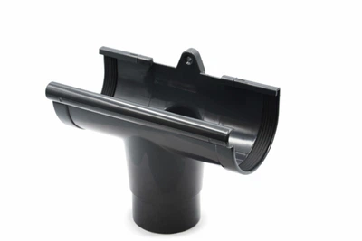 Воронка желоба RainWay 90 мм Графитовая, RAL 7024