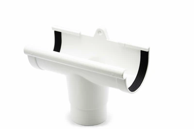 Воронка желоба RainWay 90 мм Белая, RAL 9003