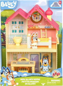 Zestaw do zabawy Bluey Moose Toys Mini Home 7 elementów (0630996176146)