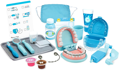 Zestaw lekarski do zabawy Melissa & Doug Super Smile Dentist Kit Play (0000772086110)