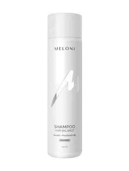Восстанавливающий безсульфатный шампунь MELONI Hair Balance с кератином и провитамином В5 250 мл MLN051
