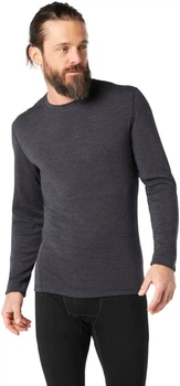 Термофутболка мужская Smartwool Men's Merino 250 Baselayer Crew Boxed, Charcoal Heather, L (SW SW016350.010-L)