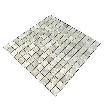 Мраморная мозаика Emperador Light G матовая МКР-2СН (23x23)