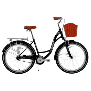 Велосипед Titan 26" Bergamo 2024 Рама-17" black