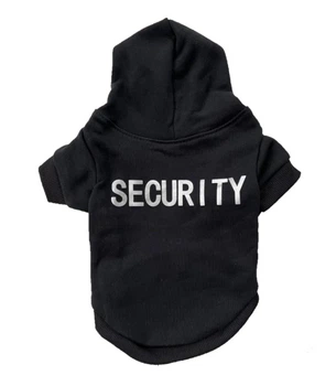 Тонкий худі для собак Pet Style "Security" Чорна XS