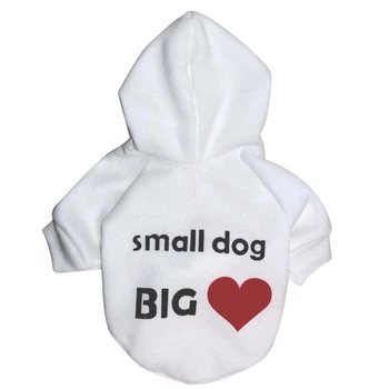 Худі для собак Pet Style "Big Love" Біла M