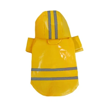 Дождевик для котов и кошек Pet Style "Rain" Желтый XL