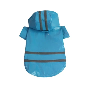Дождевик для котов и кошек Pet Style "Rain" Синий L