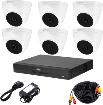 Комплект видеонаблюдения Dahua HDCVI-6D 2K KIT