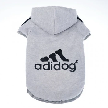 Кофта для собак Pet Style "Adidog" Сіра M
