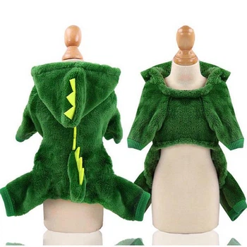 Костюм комбинезон для собак Pet Style "Дино" Зеленый S