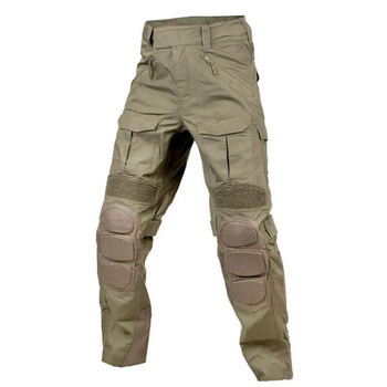 Чоловічі штани із наколінниками Sturm Mil-Tec Chimera Combat Pants олива розмір 2XL