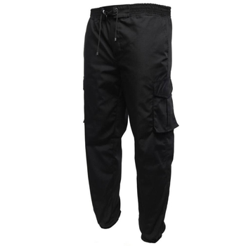 Мужские брюки джогеры рип-стоп черные размер L