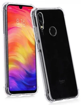 Чехол WXD на Xiaomi Redmi 7 / чехол для смартфона с усиленными углами / (прозрачный)