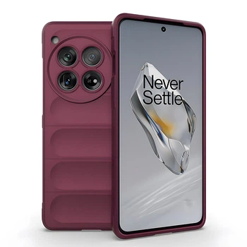Чохол-накладка Ricco Phantom Shield для OnePlus Ace 3 / 12R із захистом при падінні burgundy