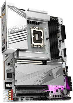 Материнська плата Gigabyte Z790 AORUS ELITE AX ICE (s1700, Intel Z790, PCI-Ex16)