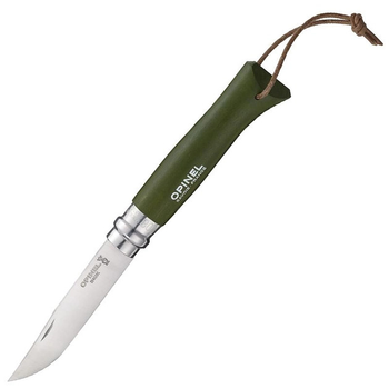 Нож Opinel Inox №8 зеленый нержавеющая сталь (001980)