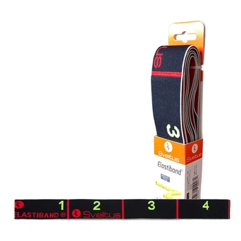 Эспандер для фитнеса Sveltus Elastiband черный 15 кг + QR код (SLTS-0007)