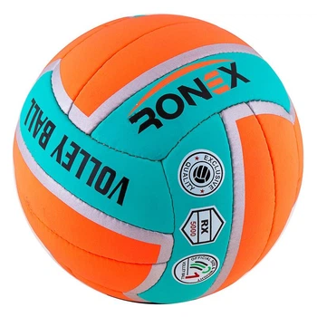 М'яч волейбольний Ronex Orange/Green Cordly (RX-2405)