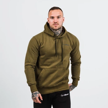 Чоловічі худі Athlete Military Green Black XL - GymBeam